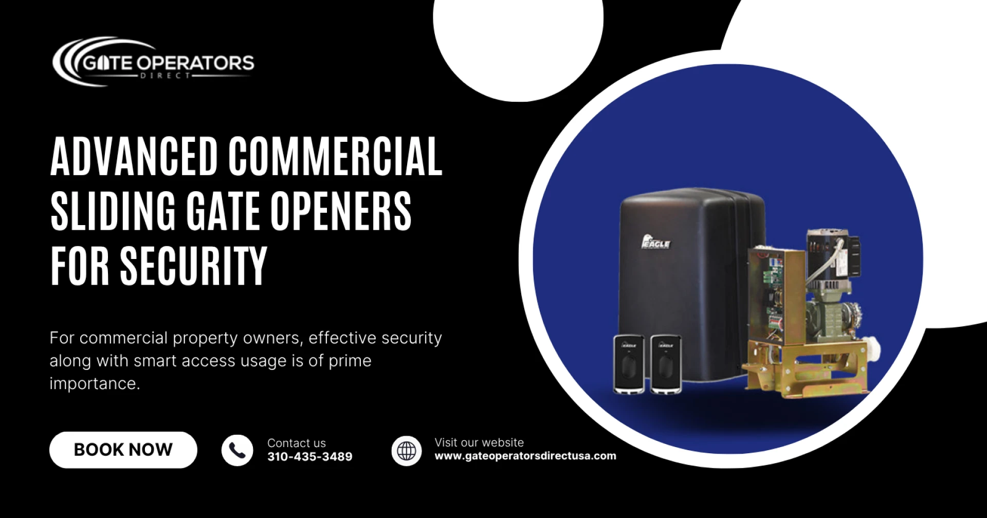 Upgrade Your Entrance with a Premium Sliding Gate Operator