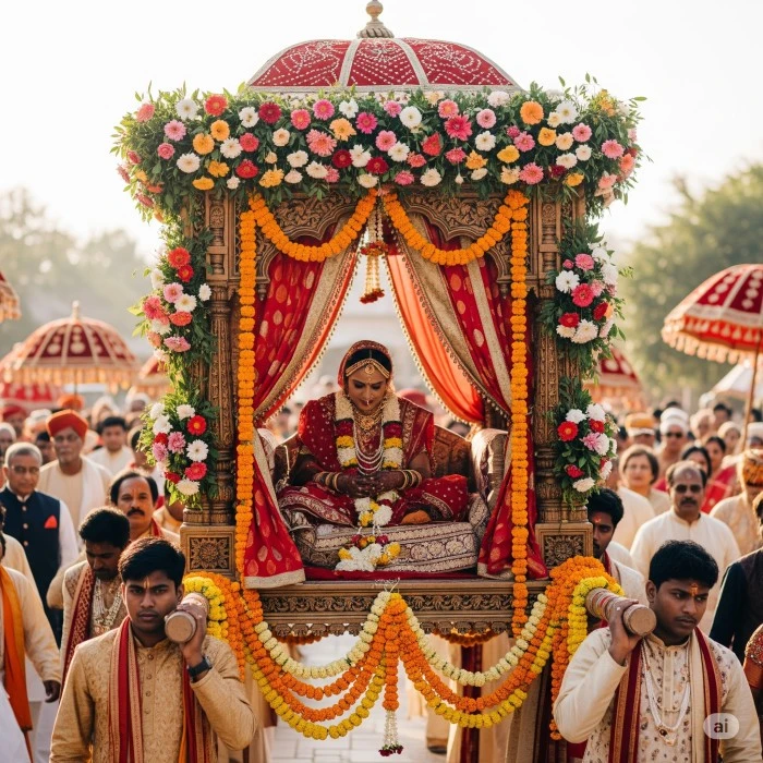 Your Fairytale Entry Begins with a Wedding Doli
