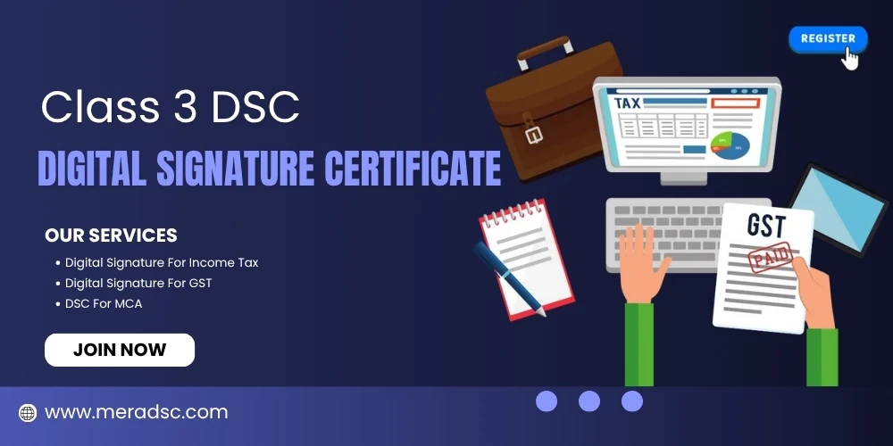 Digital Signature Certificate for Income Tax e-Filing