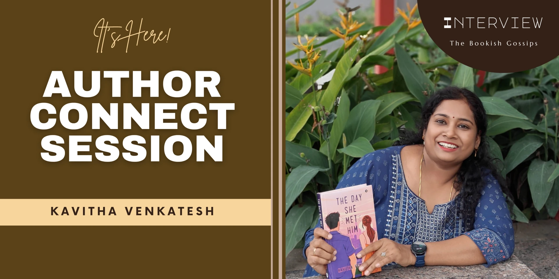 Talking To Kavitha Venkatesh: The Author Of 'The Day She Met Him'
