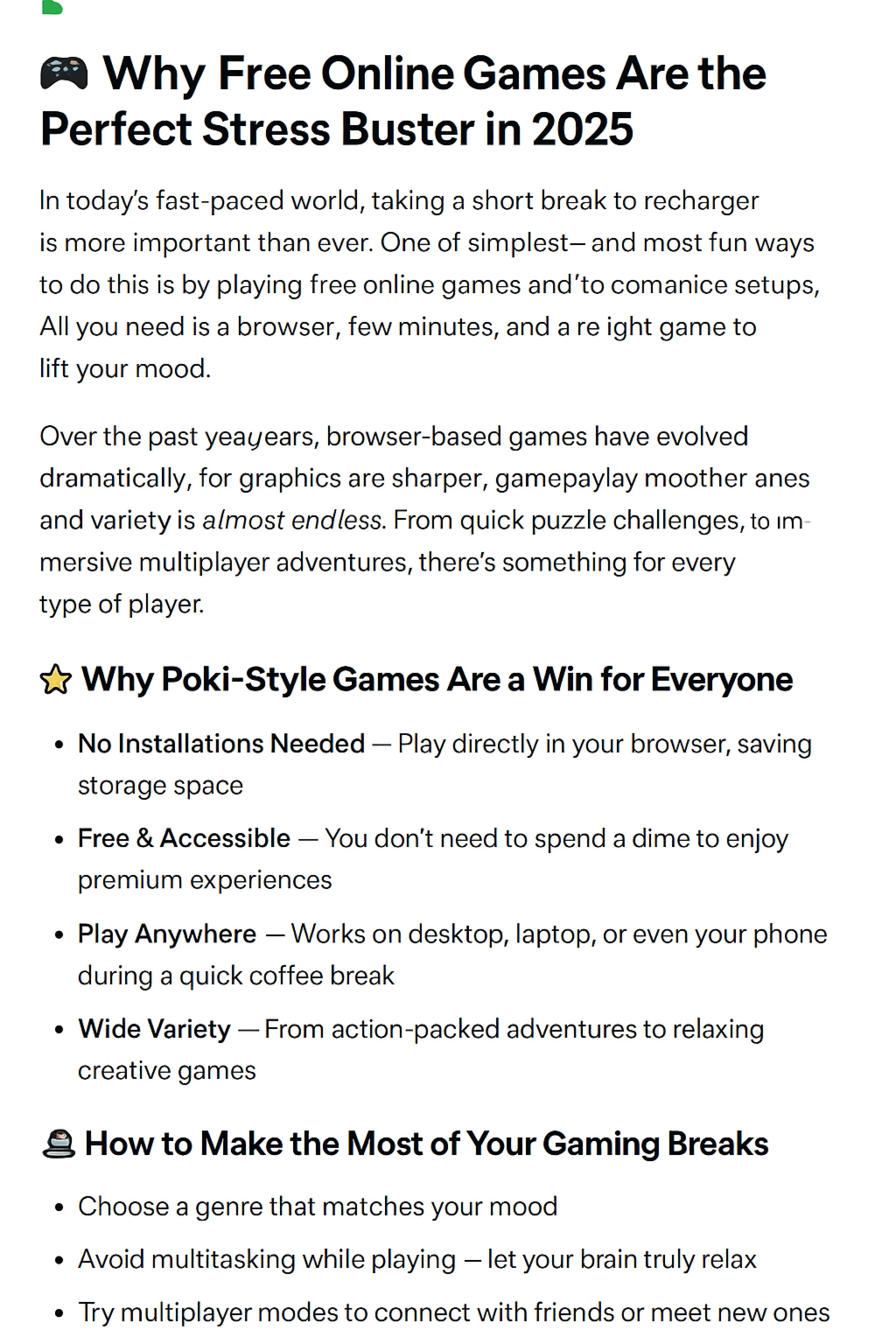 The Rise of Free Browser Games: Why Millions Choose Them in 2025