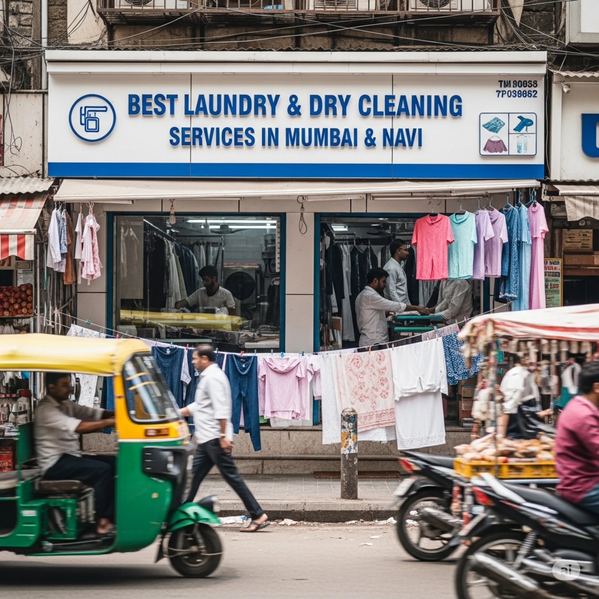Best Laundry & Dry Cleaning Services in Mumbai & Navi