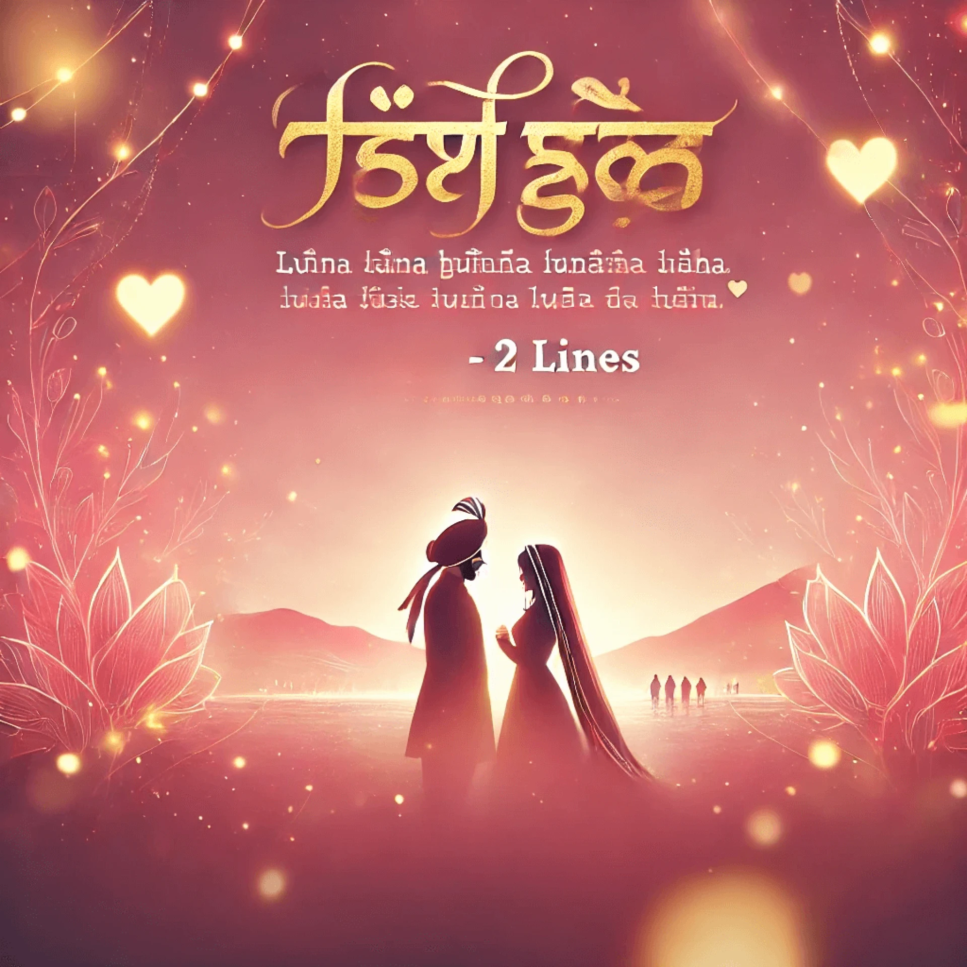 Finding Emotions in Words: Stylish Captions Hindi, Urdu, English, Marathi
