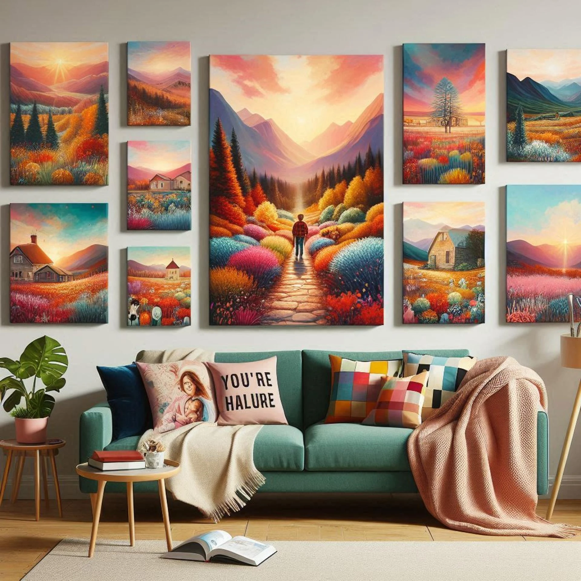 Large Canvas Prints UK: Make a Bold Statement with Stunning Wall Art