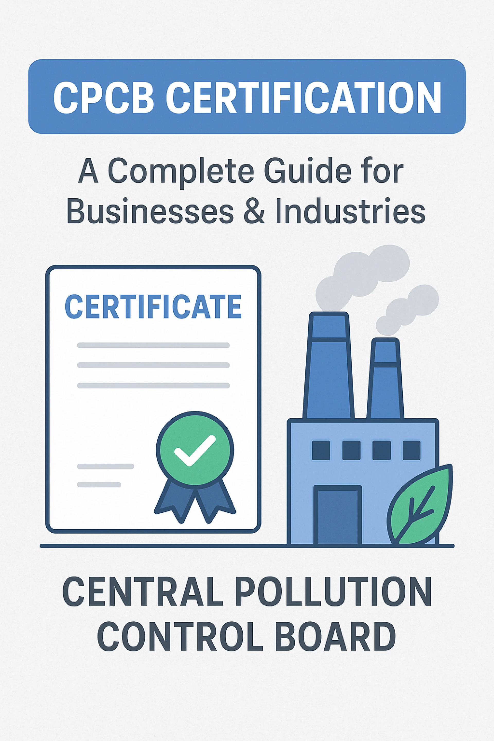 CPCB Certification: A Complete Guide for Businesses & Industries
