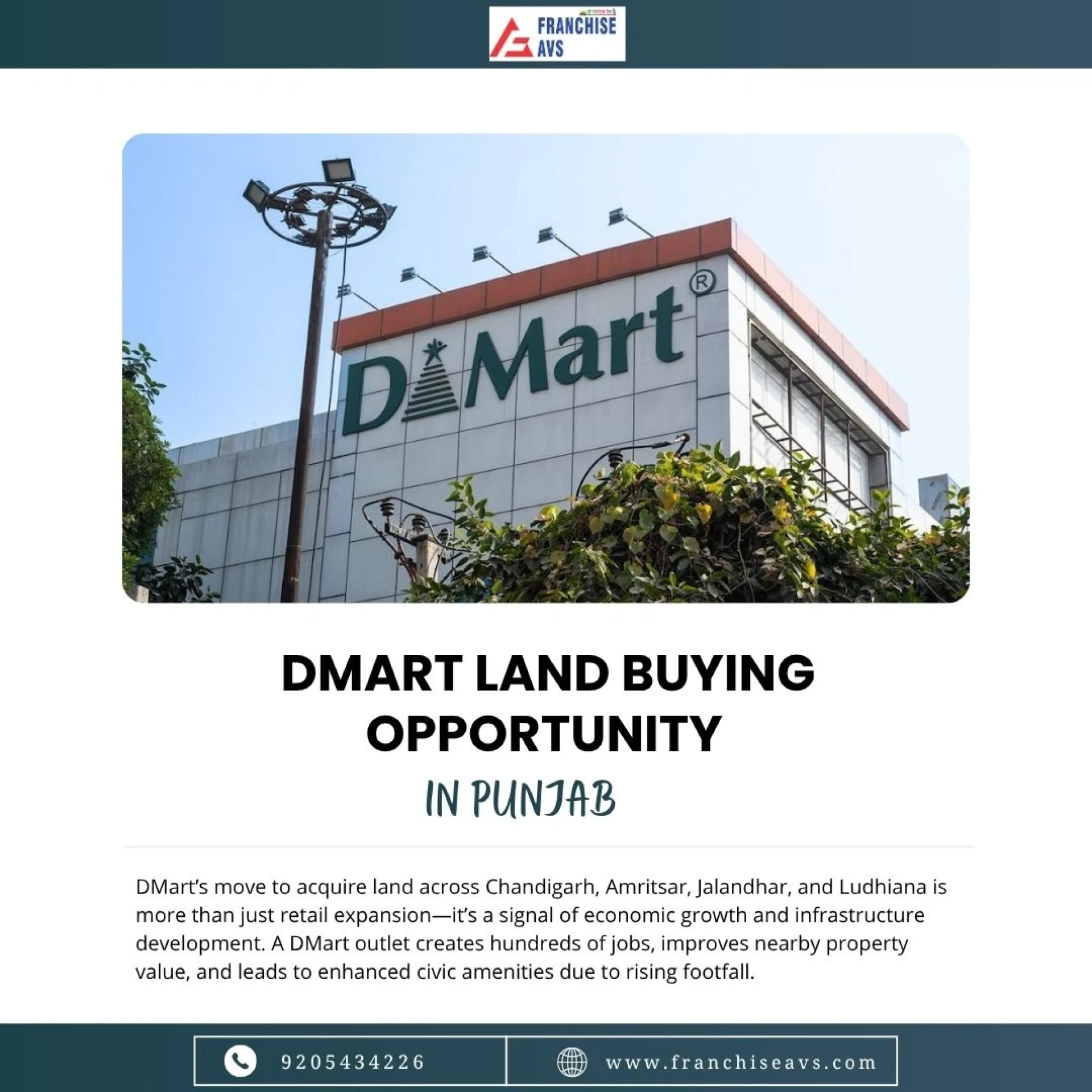 DMart Land Buying Opportunity in Punjab – A Profitable Deal for Landowners