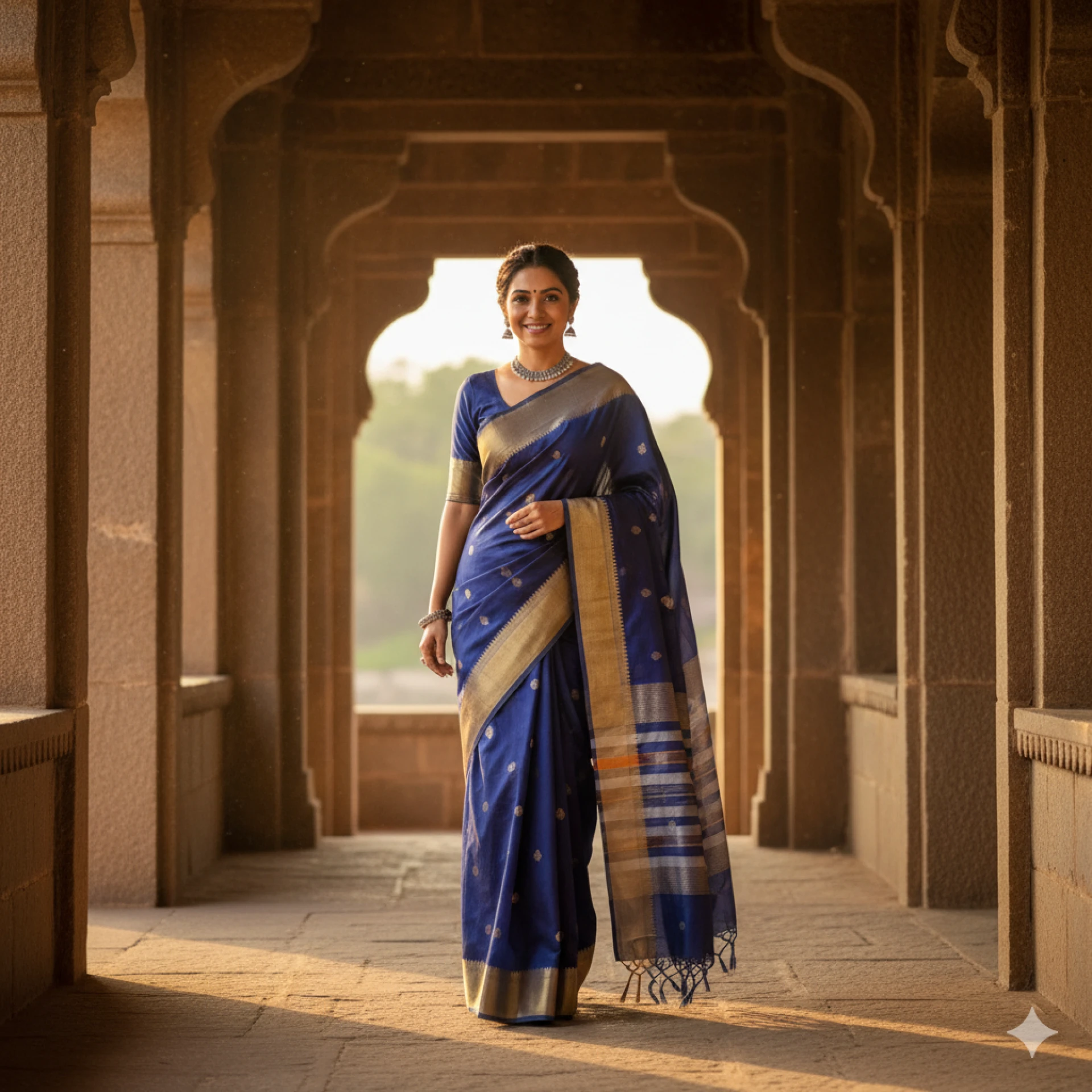 The Enduring Grace of Maheshwari Silk Cotton Sarees: A Tapestry of Comfort and Elegance
