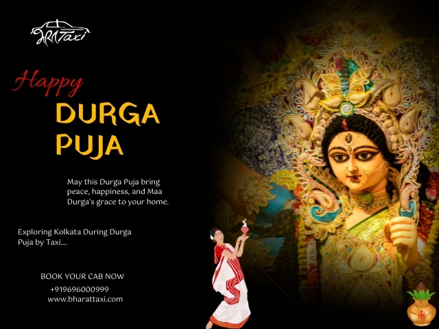 How to Explore Kolkata During Durga Puja by Taxi with Ease