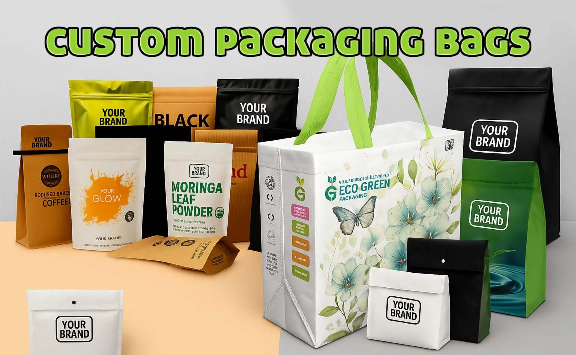 Durable Custom Packaging Bags for Any Product