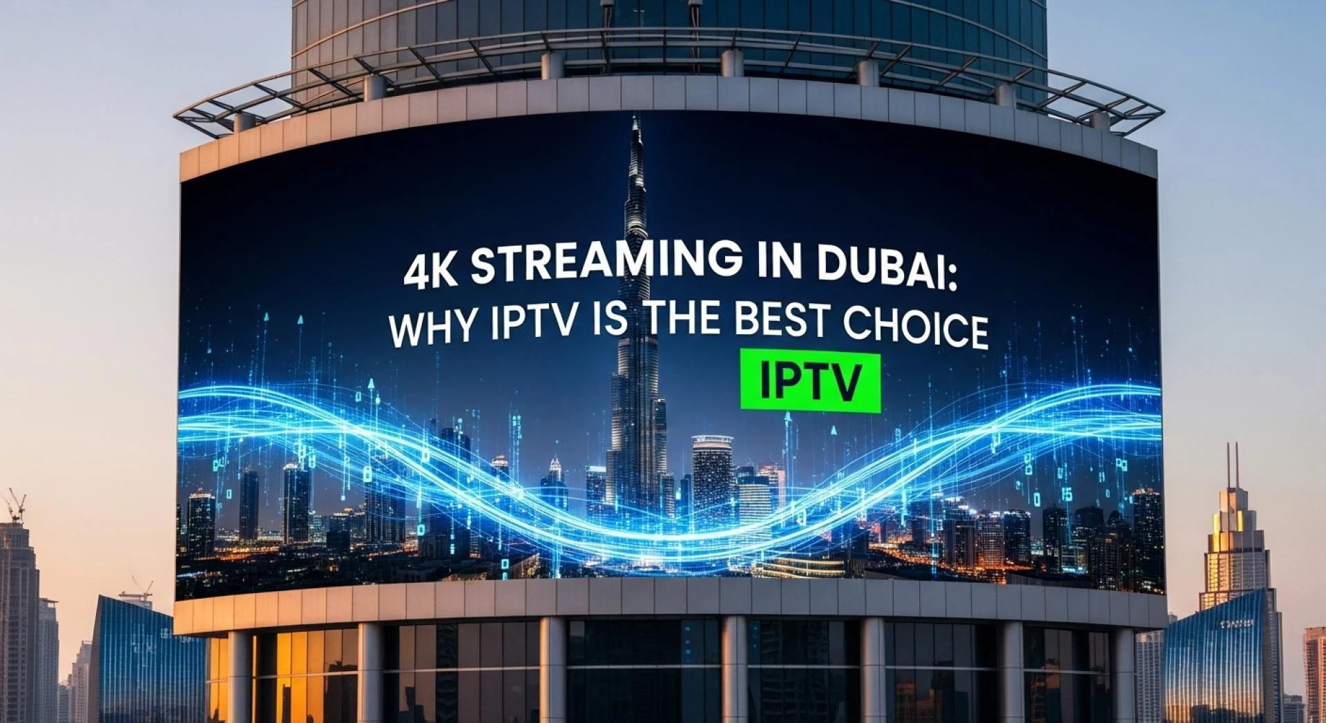 4K Streaming in Dubai: Why IPTV is the Best Choice