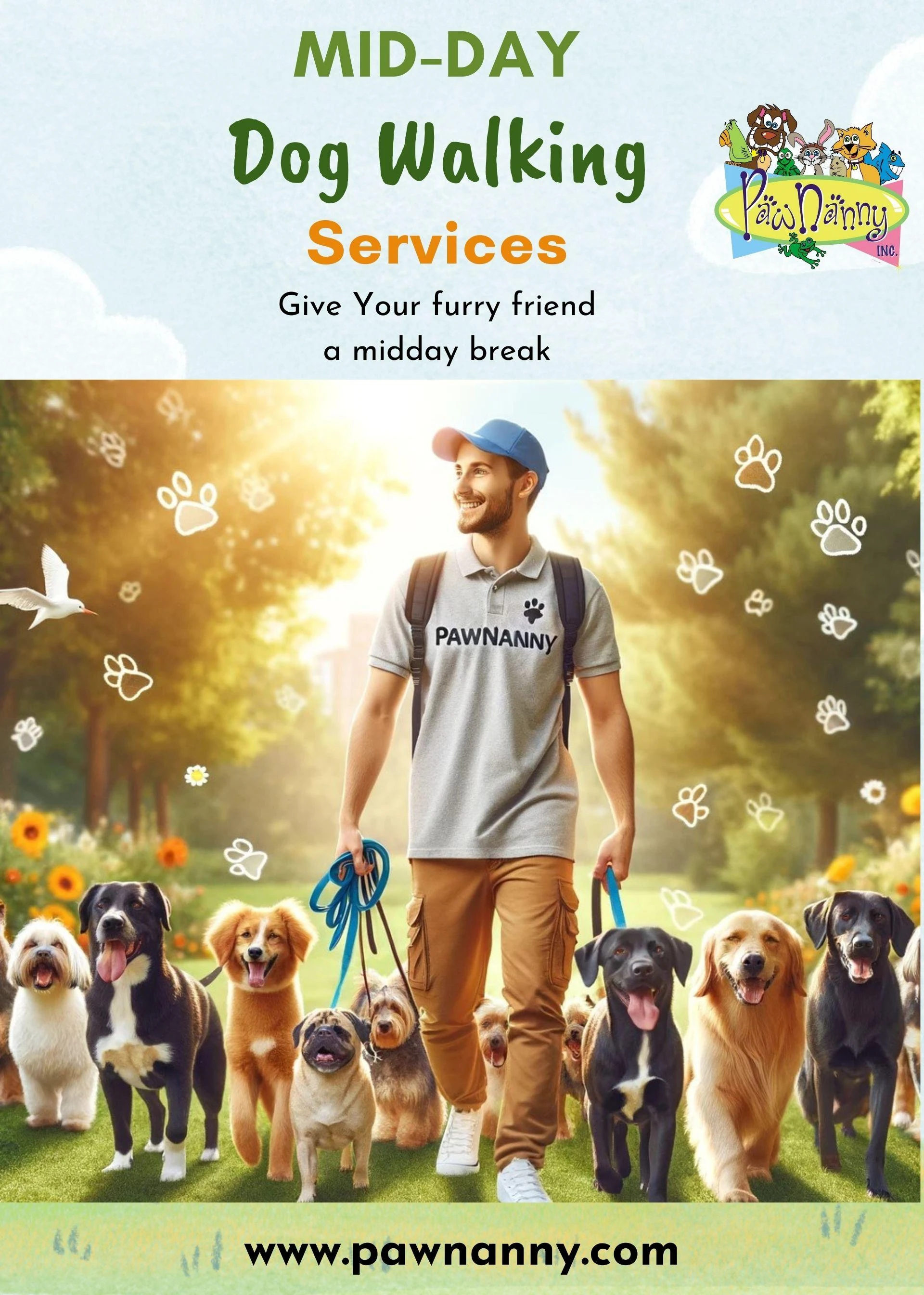 Discover the Best Mid Day Dog Walkers Near You in Fairfax & Loudoun County