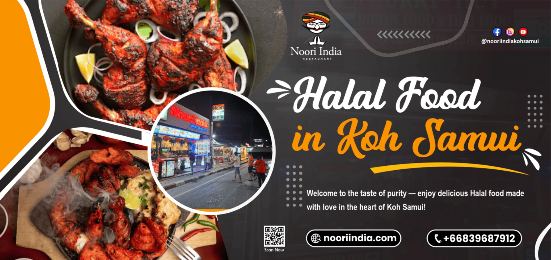 Discover Authentic Halal Food in Koh Samui at Noori India - A Perfect Blend of Taste and Tradition