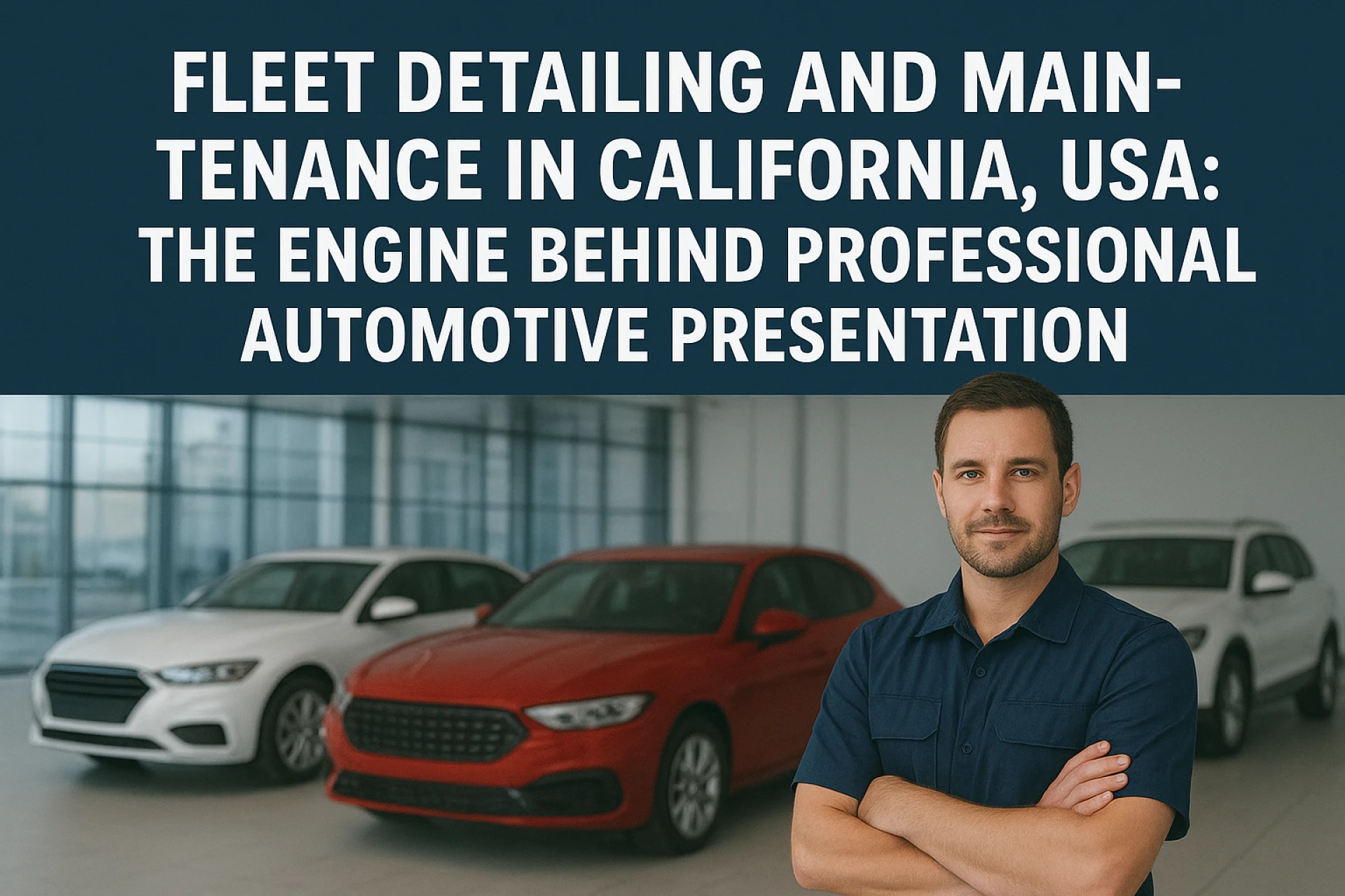 Fleet Detailing and Maintenance in California, USA: The Engine Behind Professional Automotive Presentation