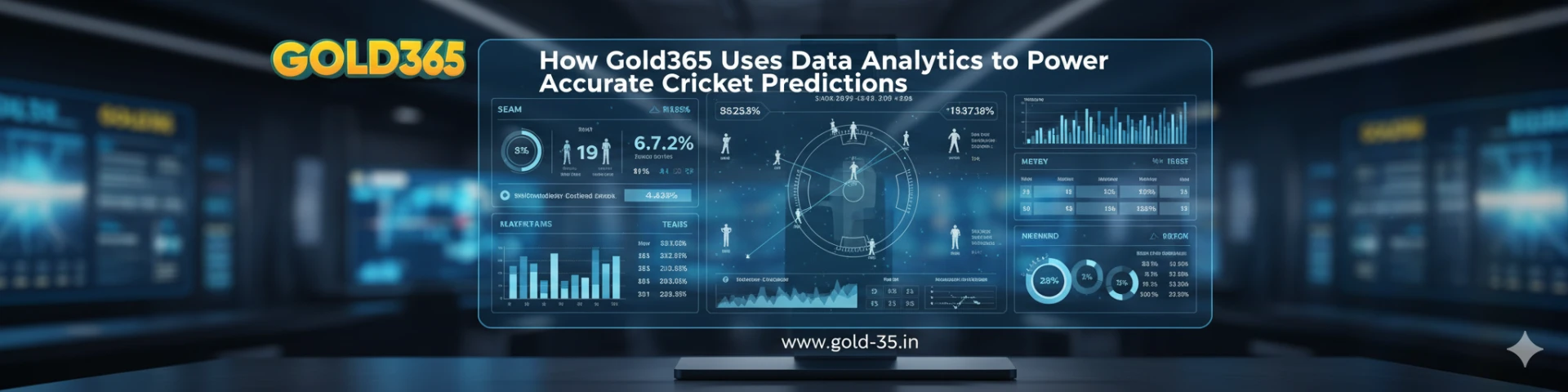 How Gold365 Uses Data Analytics to Power Accurate Cricket Predictions