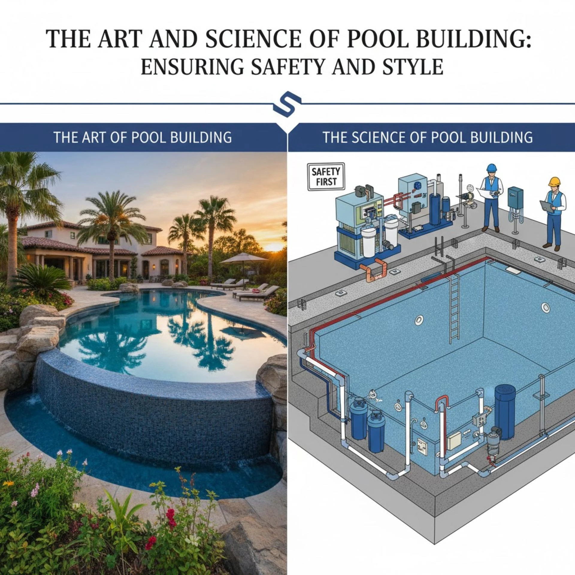 The Art and Science of Pool Building: Ensuring Safety and Style
