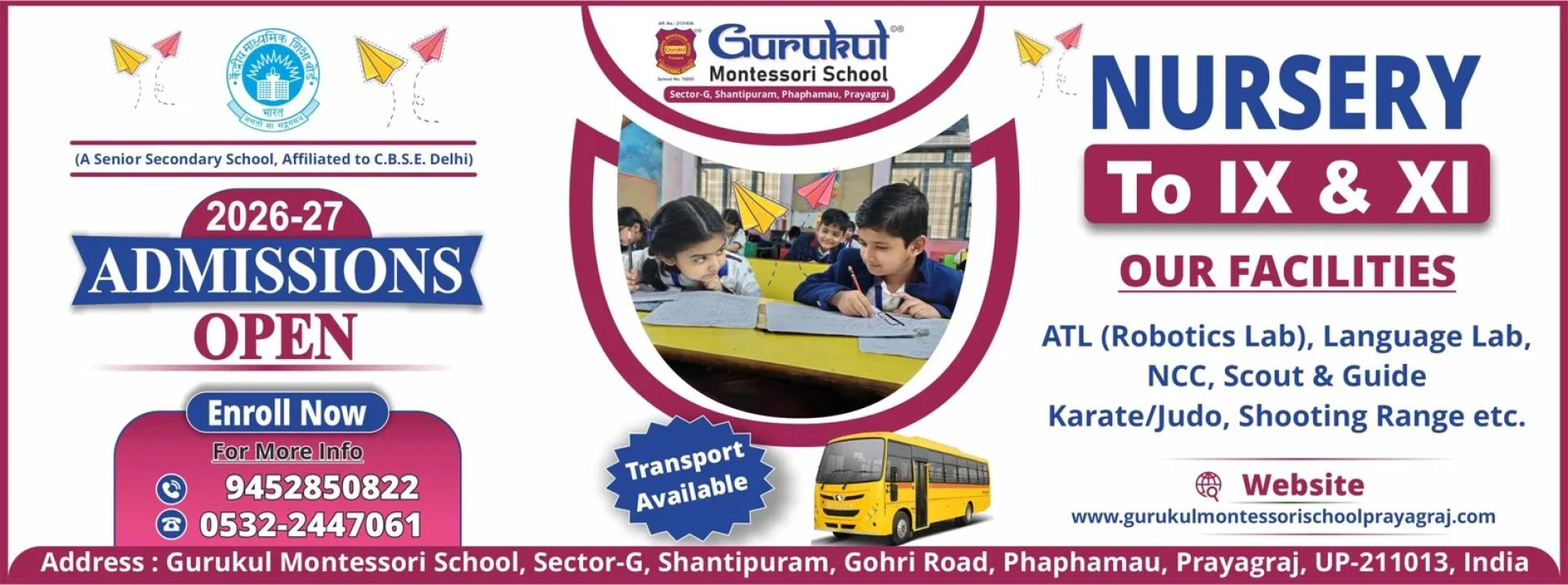 Best Nursery Schools in Allahabad Uttar Pradesh: A Parent’s Guide to Early Childhood Education
