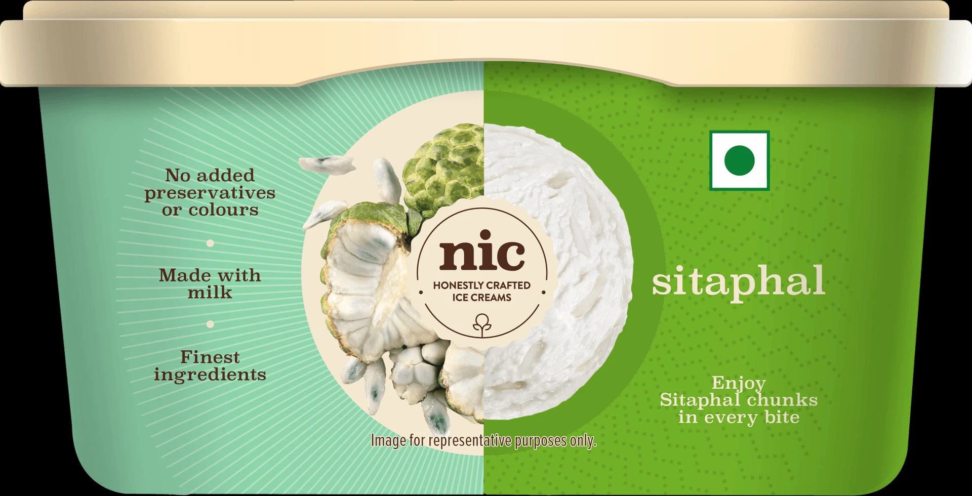Sitaphal Ice Cream – A Creamy Celebration of India’s Custard Apple Delight