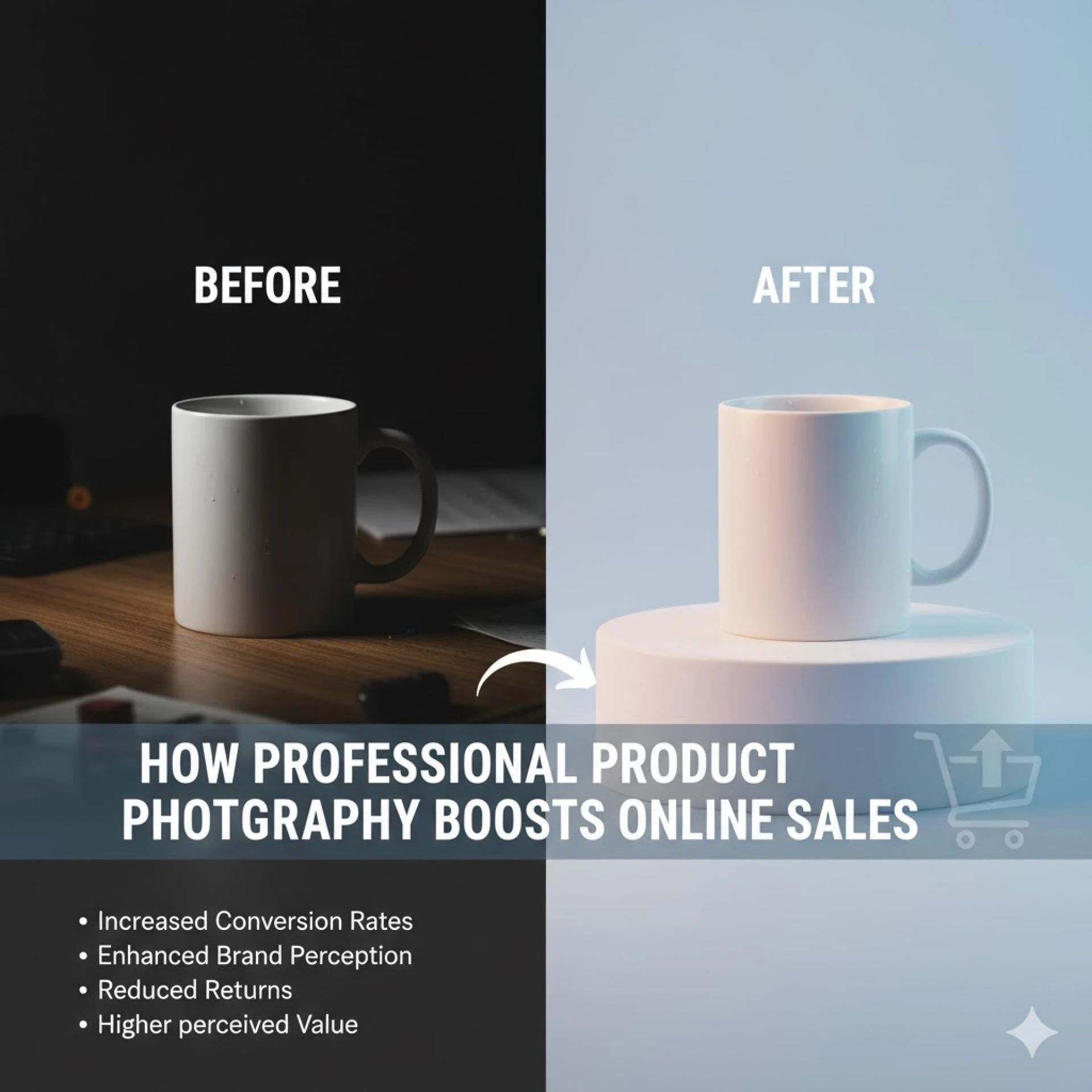 How Professional Product Photography Boosts Online Sales
