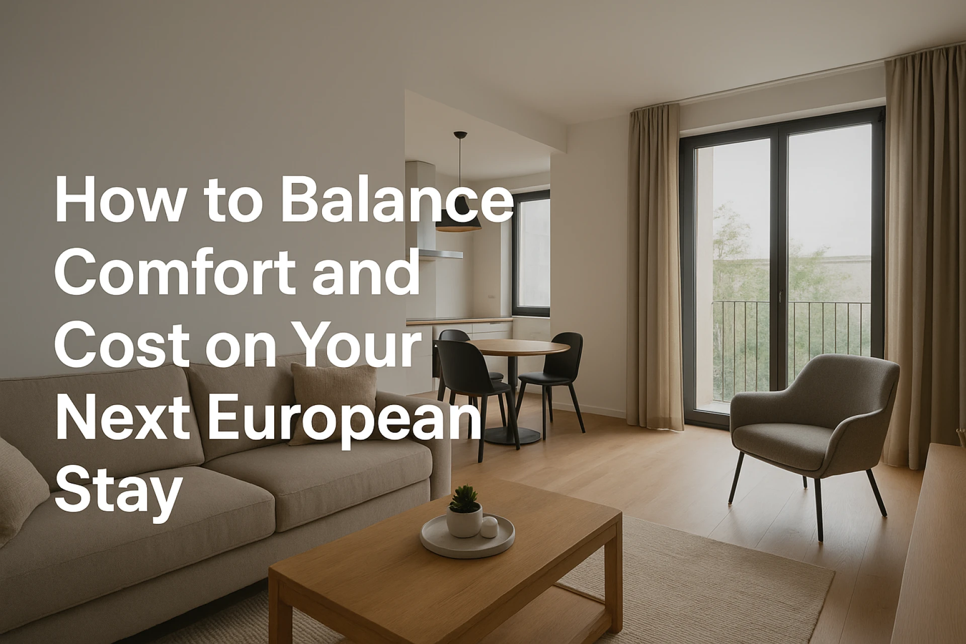 How to Balance Comfort and Cost on Your Next European Stay