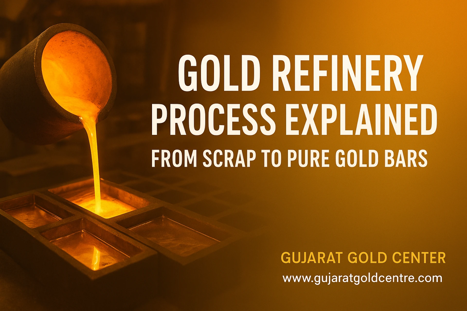 Gold Refinery Process Explained: From Scrap to Pure Gold Bars
