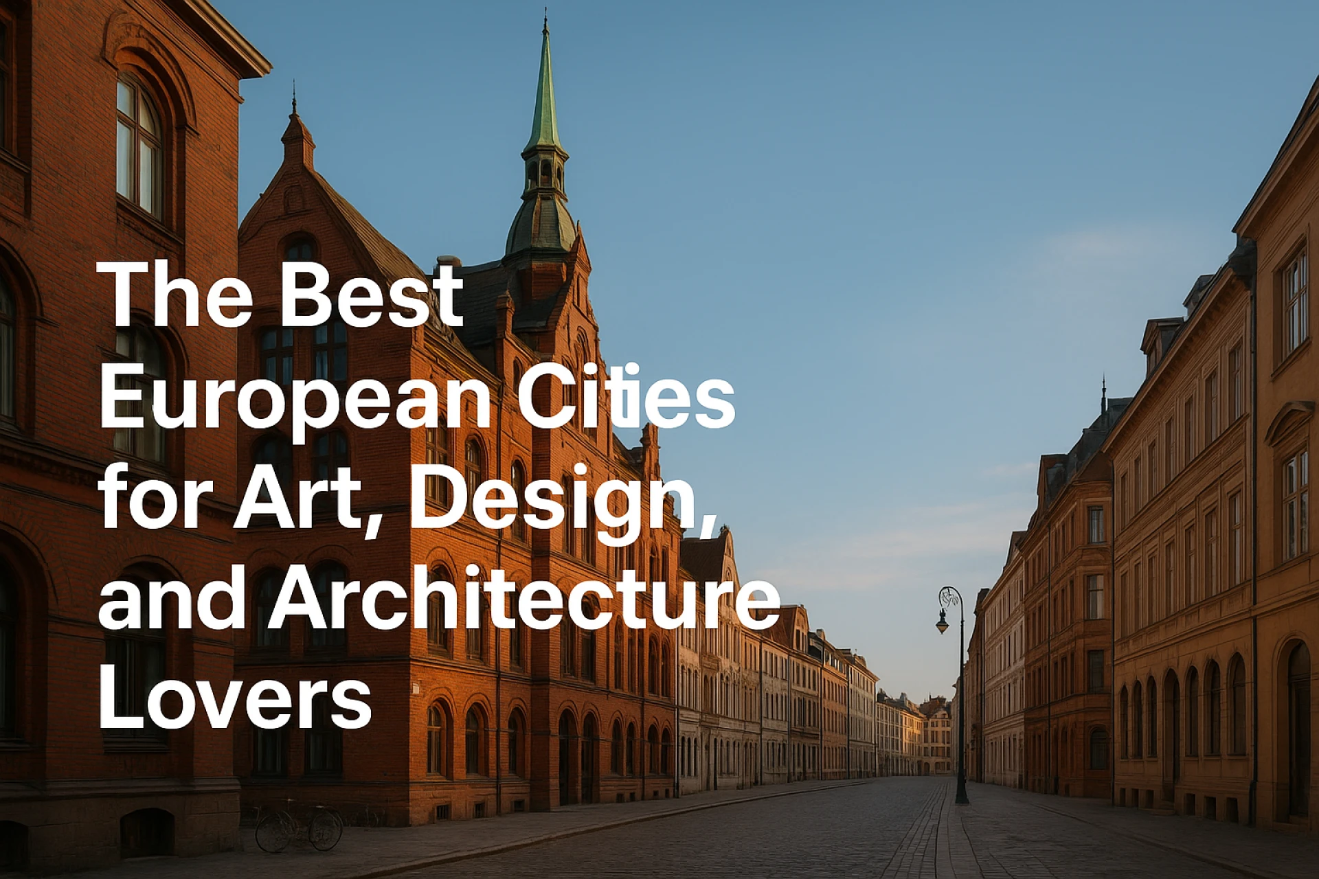 The Best European Cities for Art, Design, and Architecture Lovers