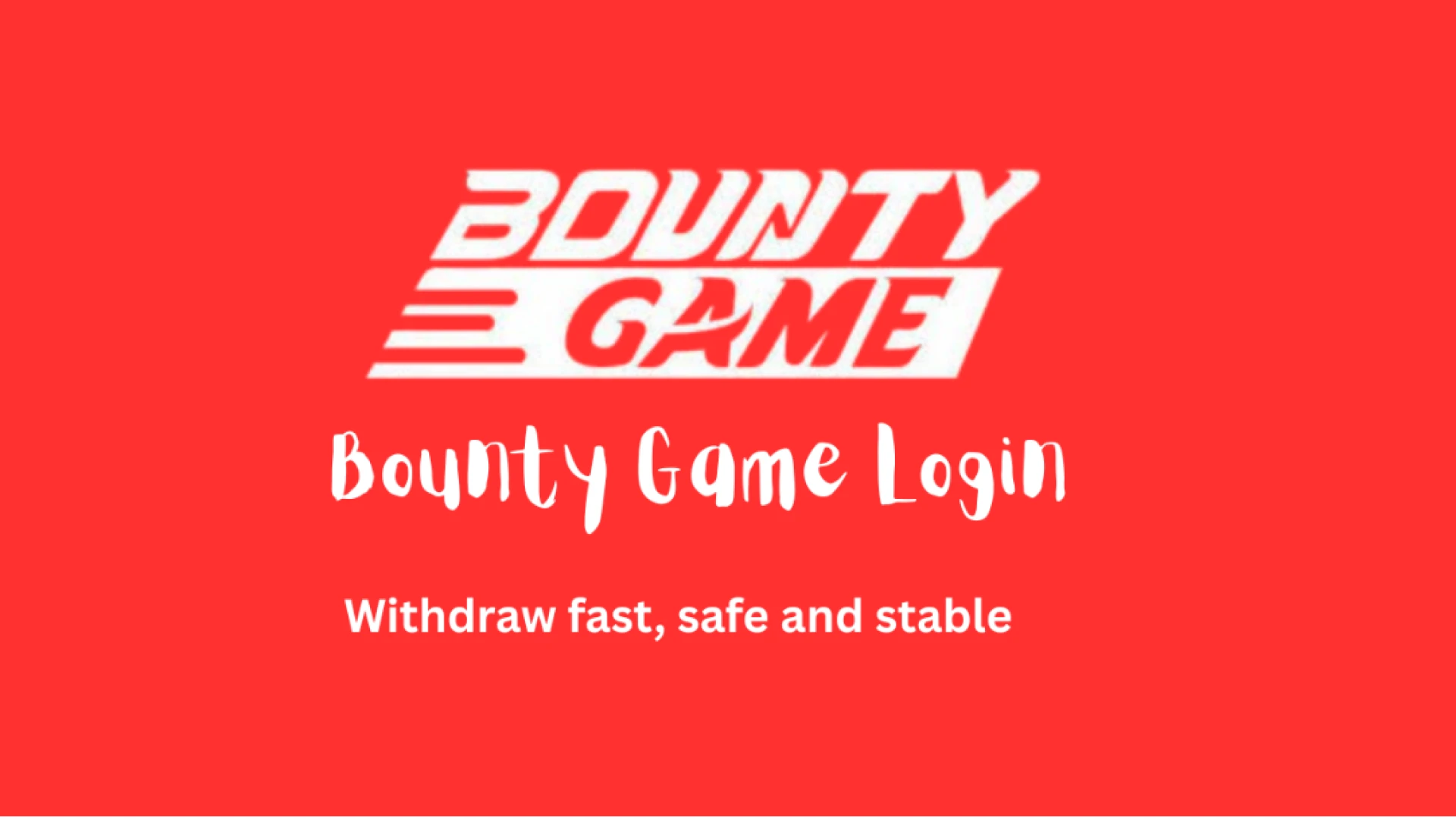 Bounty Game: A Simple and Complete Guide