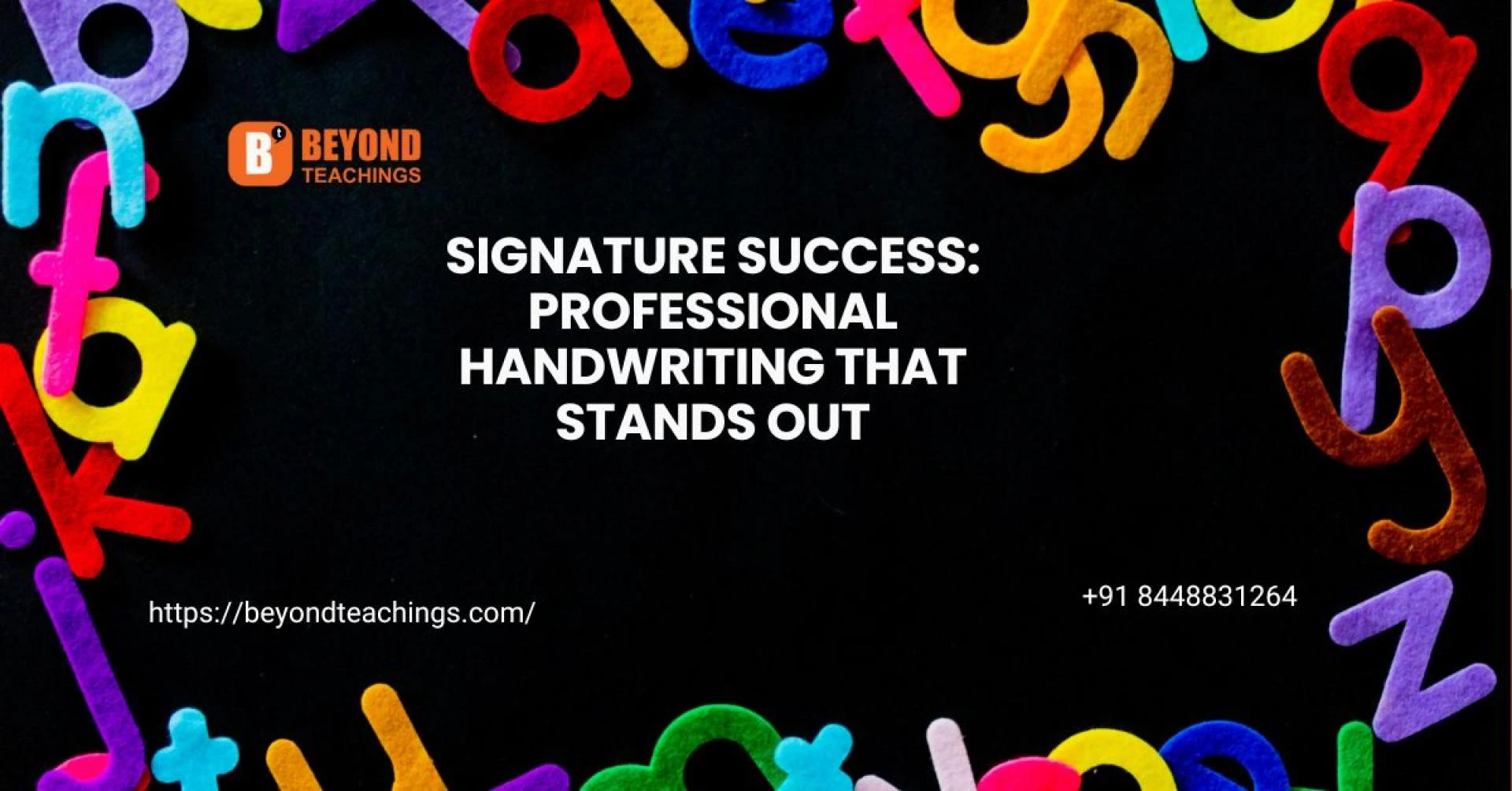 Signature Success: Professional Handwriting That Stands Out