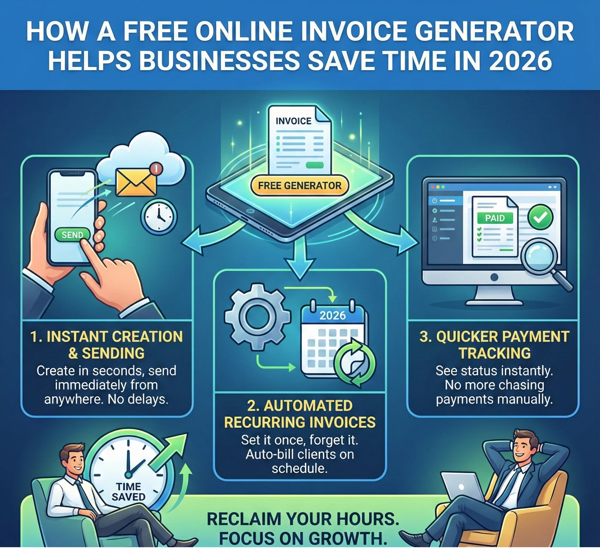 How a Free Online Invoice Generator Helps Businesses Save Time in 2026