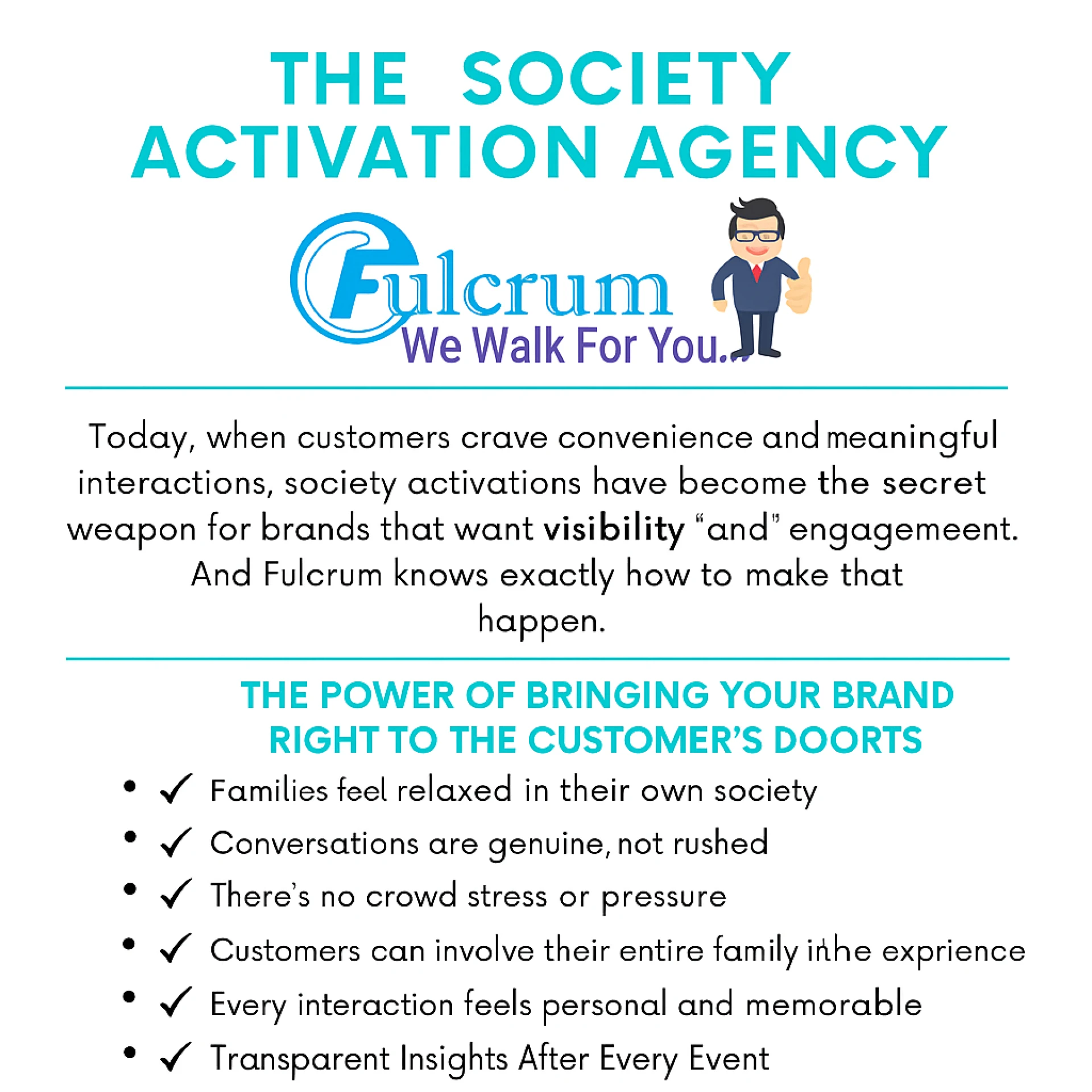 Fulcrum – The Society Activation Agency Helping Brands Connect Where Families Live, Interact, and Purchase