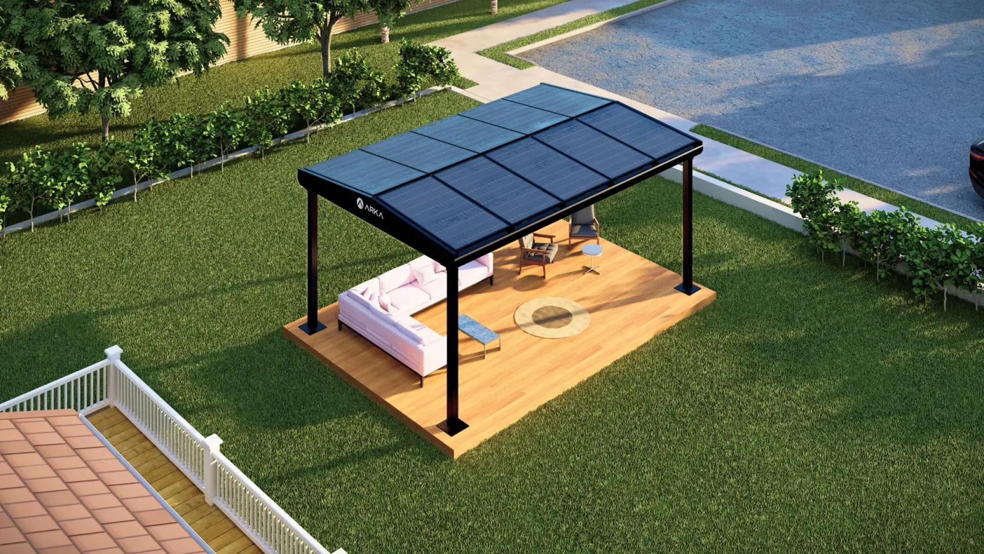 Lighted Gazebos with Solar Innovation