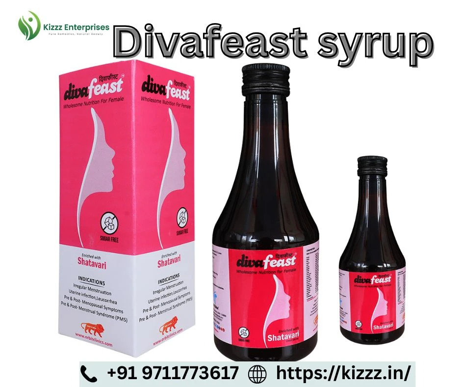 Divafeast Syrup: The Best Shatavari Syrup for Women’s Reproductive & Hormonal Wellness