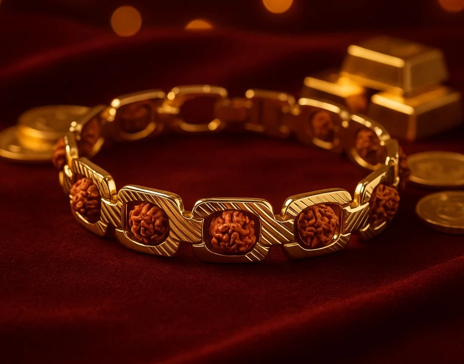 Wear Spiritual Strength With Genuine Rudraksha Pendants