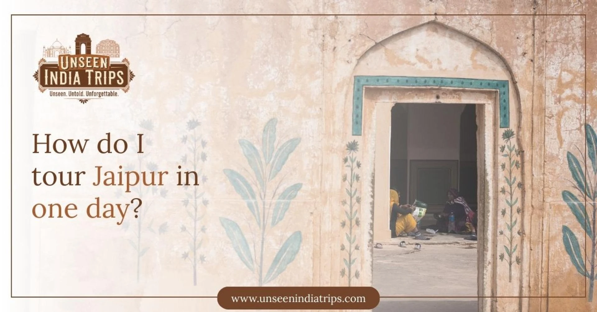 How do I tour Jaipur in one day?