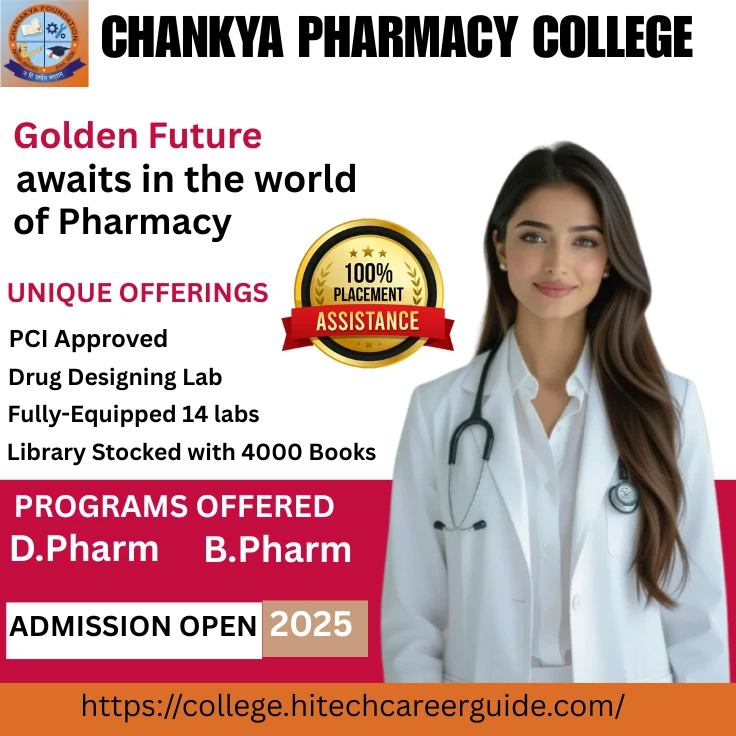 Why Chankya Pharmacy College Tops in Patna among the PCI-Approved D. Pharm Options.