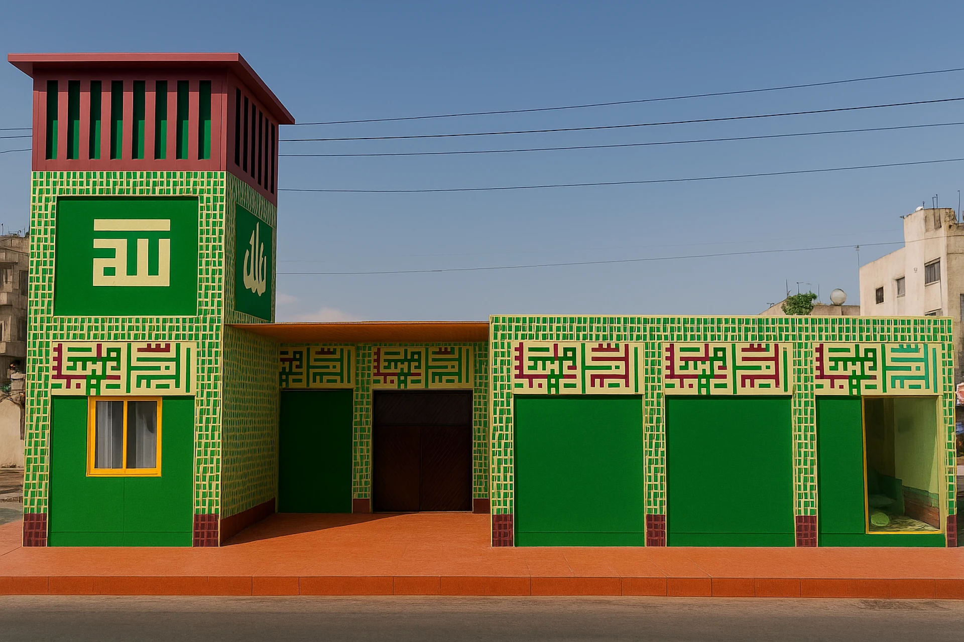 Container Mosque: Modular Prayer Facilities for the UAE