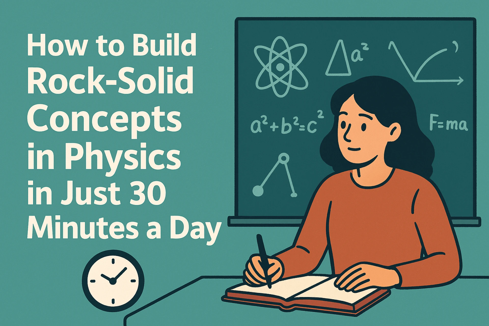 How to Build Rock-Solid Concepts in Physics in Just 30 Minutes a Day