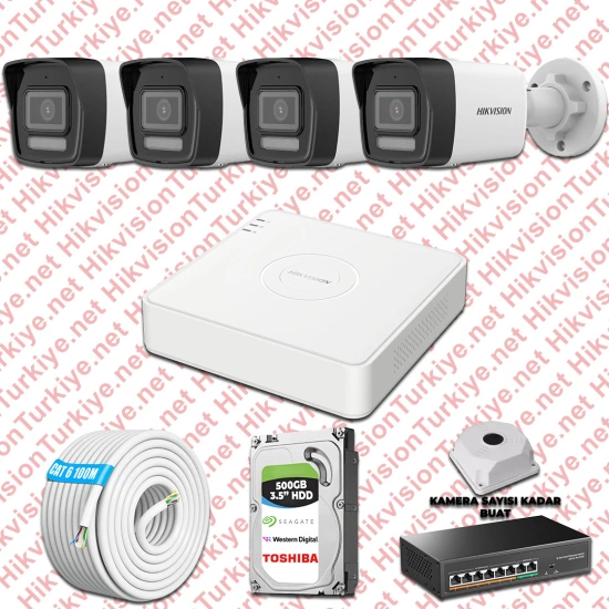 Hikvision Kamera Seti ile Ev ve İş Yerinizde Güvenliğinizi Maksimuma Çıkarın