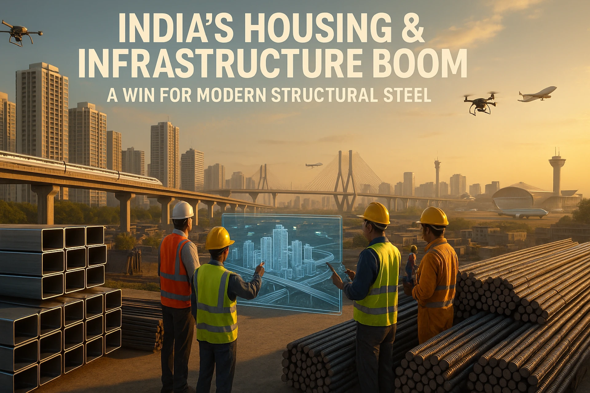 The Stuff Buildings Are Made Of: A Small Story About Steel, Construction, and the Way India Is Changing