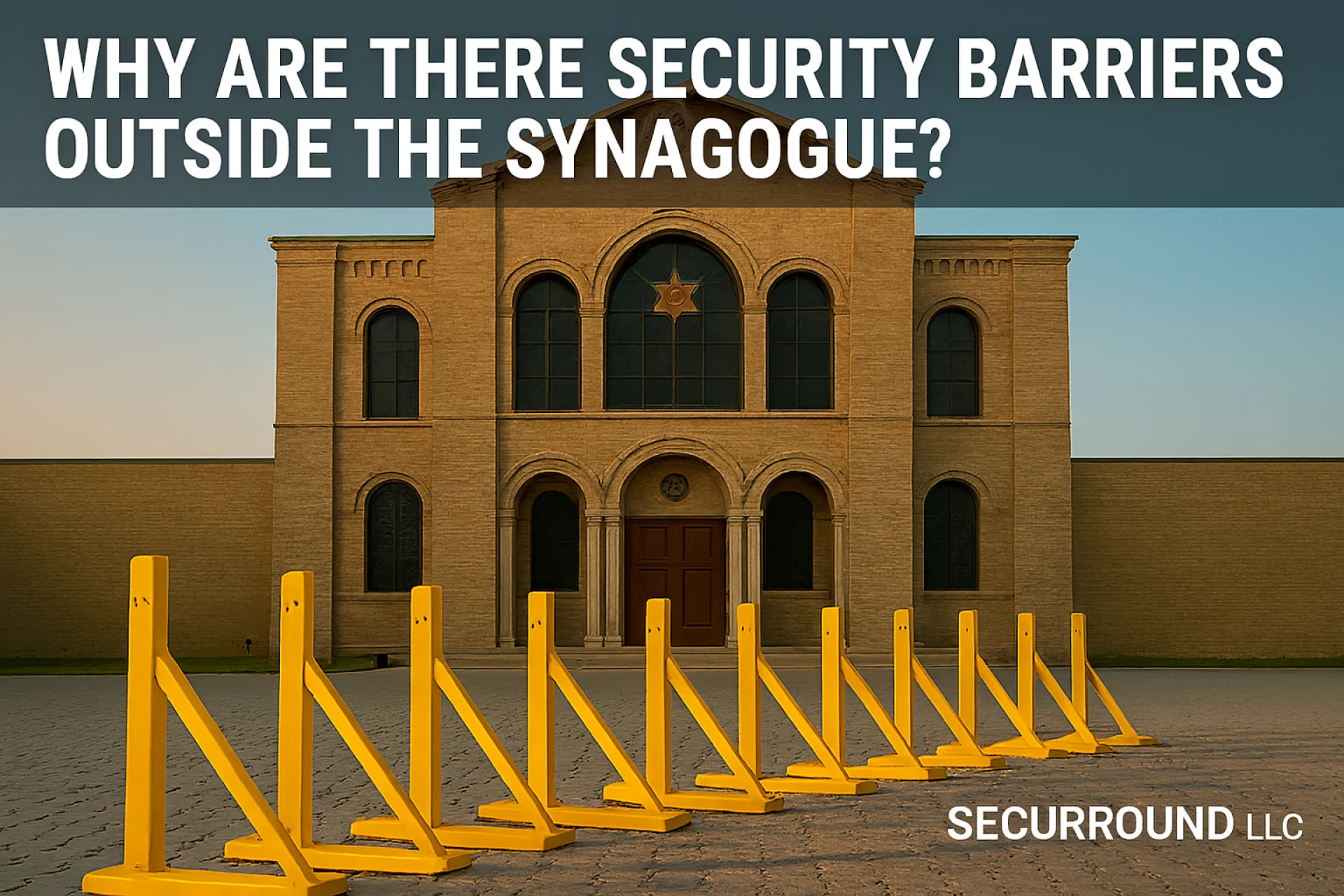 Why Are There Security Barriers Outside the Synagogue?