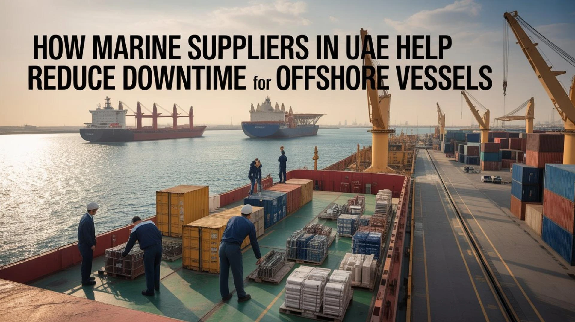 How Marine Suppliers in UAE Help Reduce Downtime for Offshore Vessels