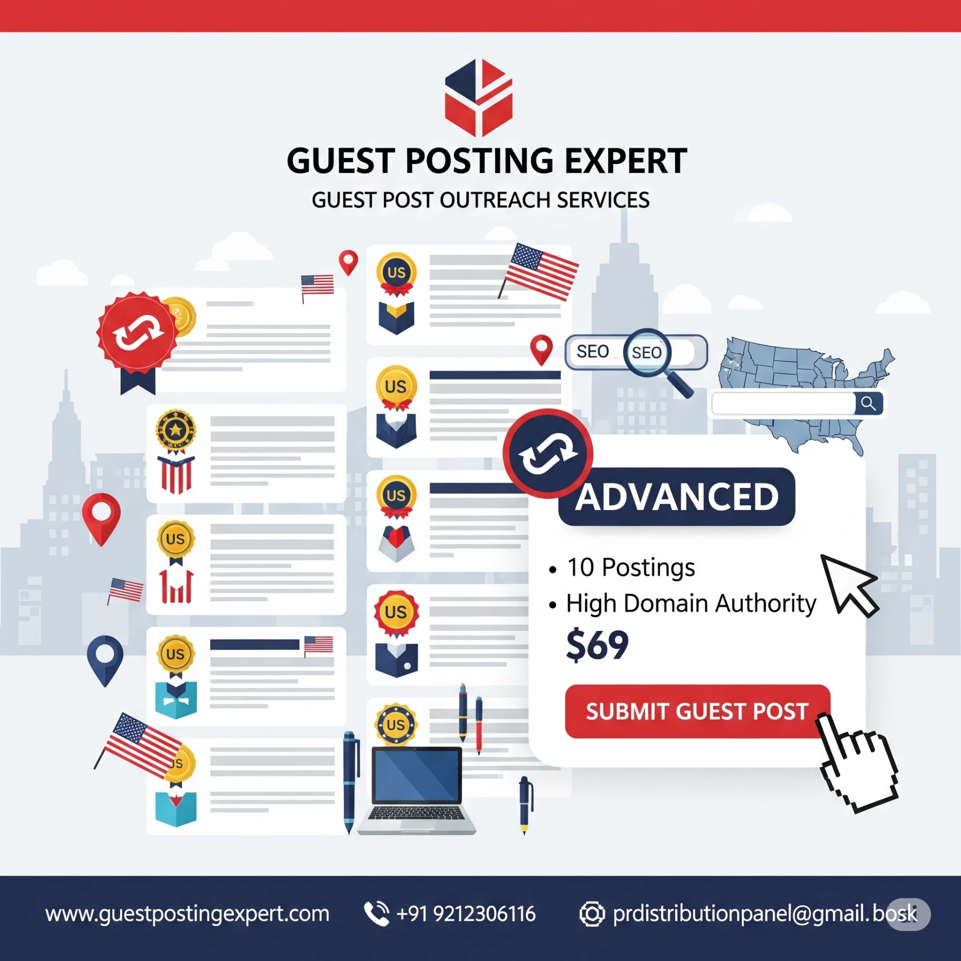 Guest Posting Service Pricing for Finance Outreach Campaigns