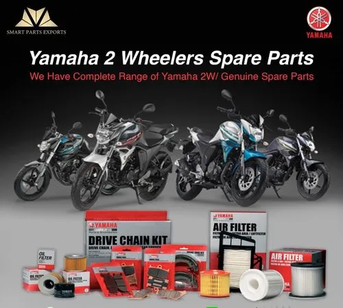 India-Based Supply of Yamaha Two-Wheeler Genuine & OEM Spare Parts