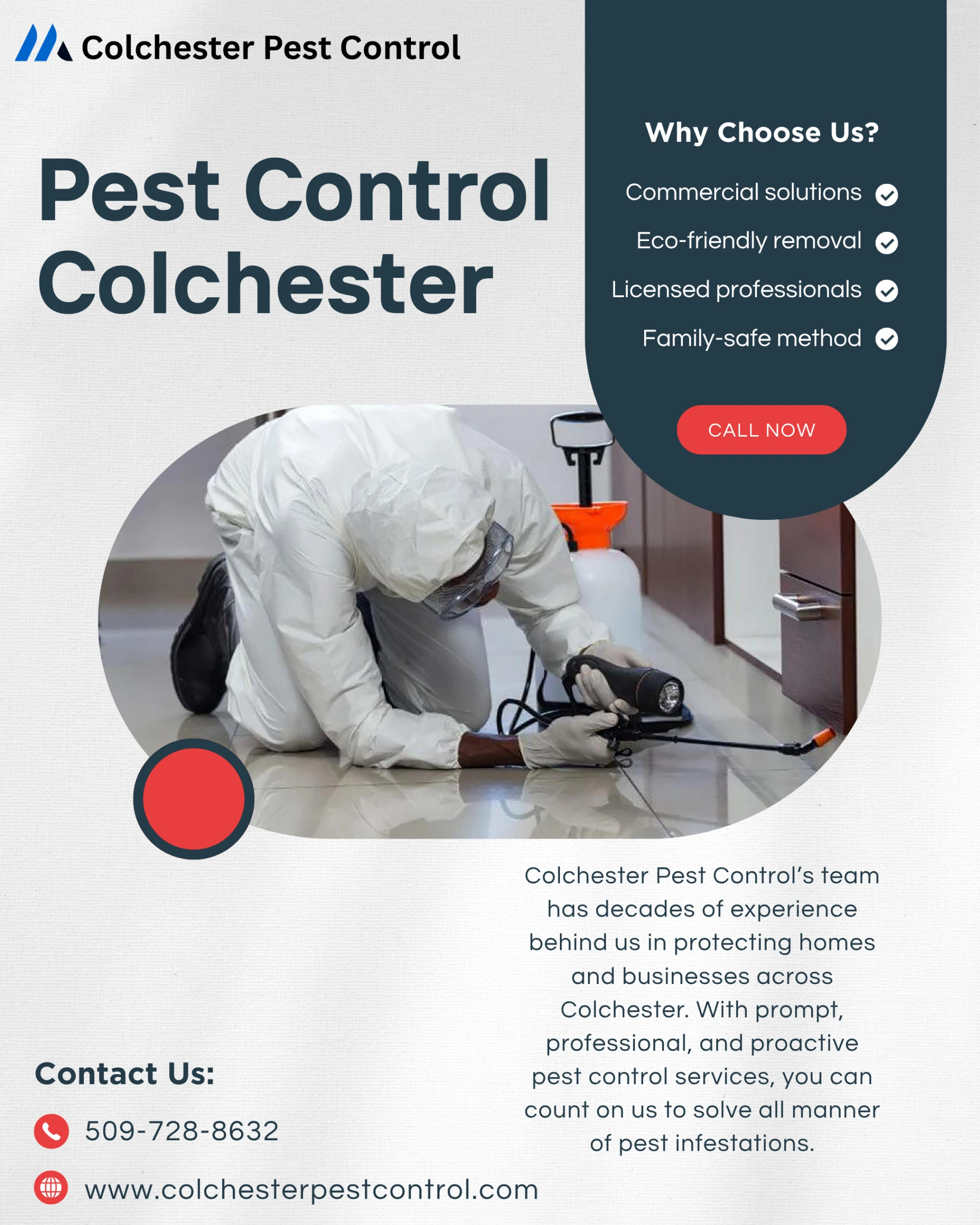 Top Commercial Pest Control Solutions in Colchester