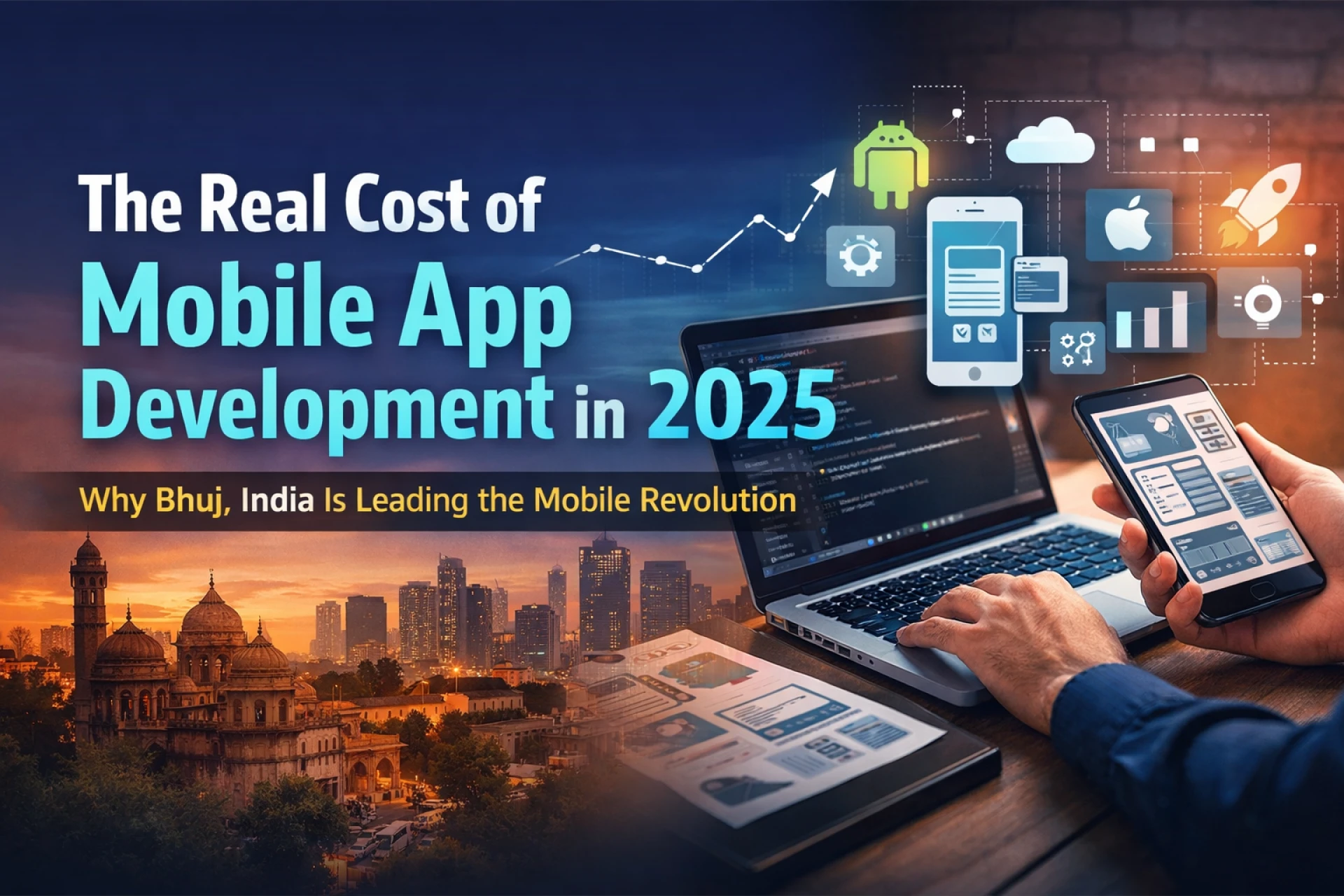 The Real Cost of Mobile App Development in 2025 And Why Indian Cities Like Bhuj Are Gaining Global Attention