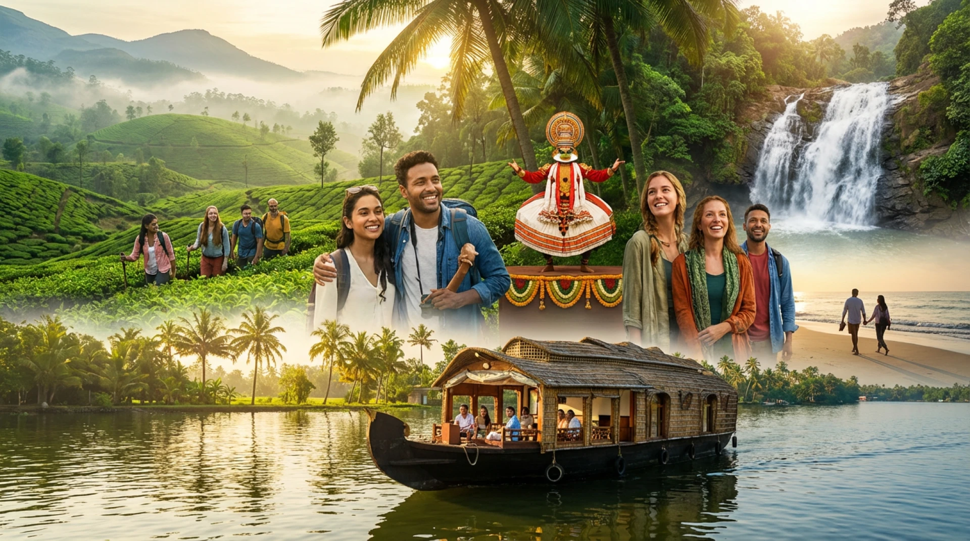 Kerala Group Tour Package 5 Nights 6 Days for Scenic Views