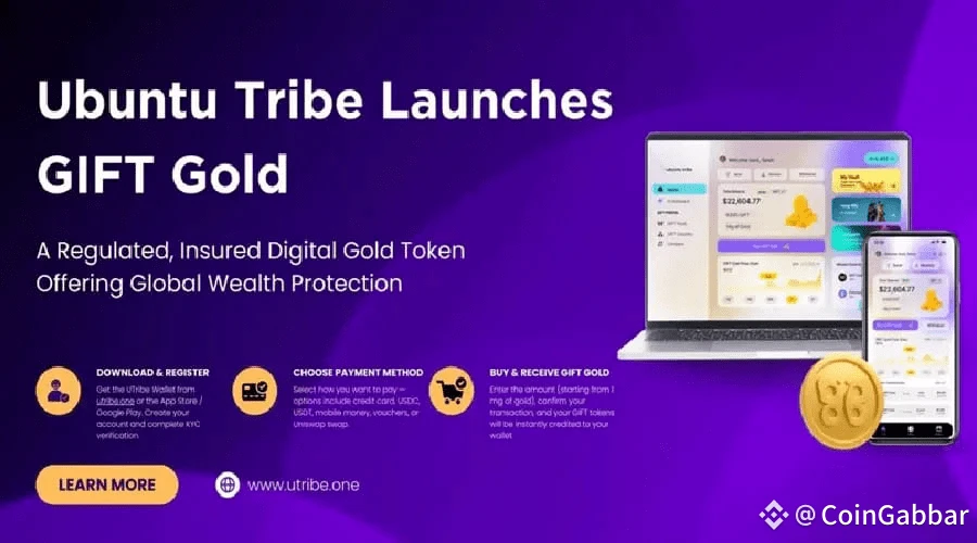 UTribe Launches GIFT Gold: A Regulated Digital Wealth Token for the Web3 Era