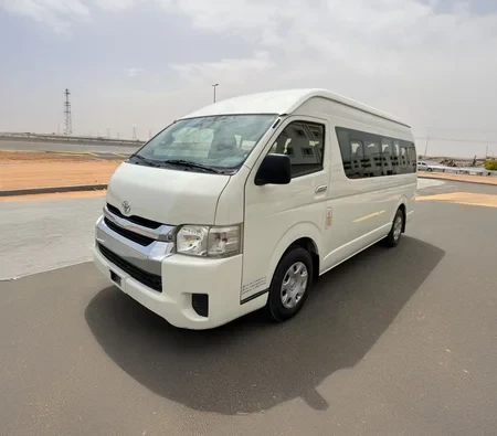 Toyota Hiace High Roof Van with Ample Storage Space, Strong Engine and Comfortable Cabin