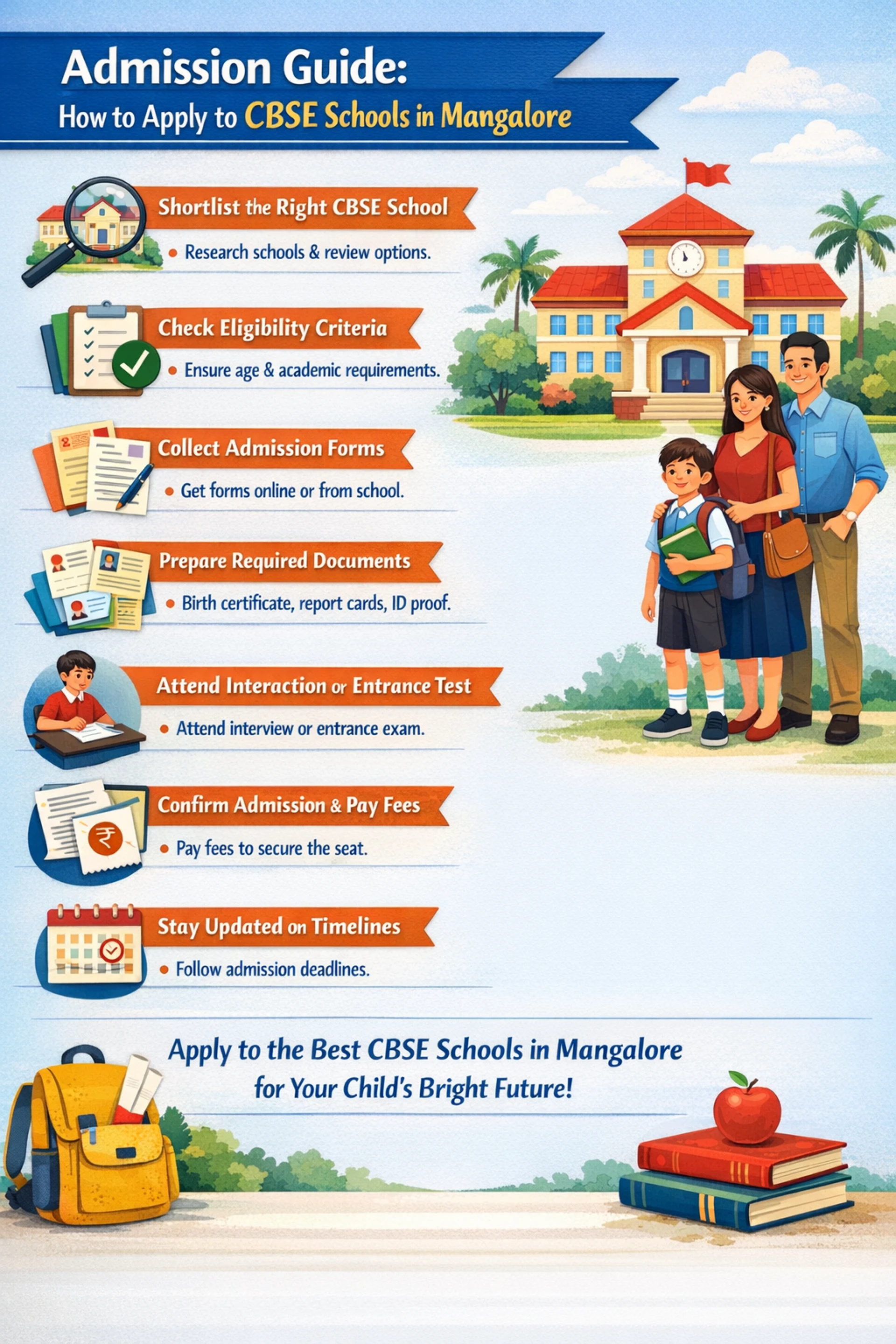 Admission Guide: How to Apply to CBSE Schools in Mangalore