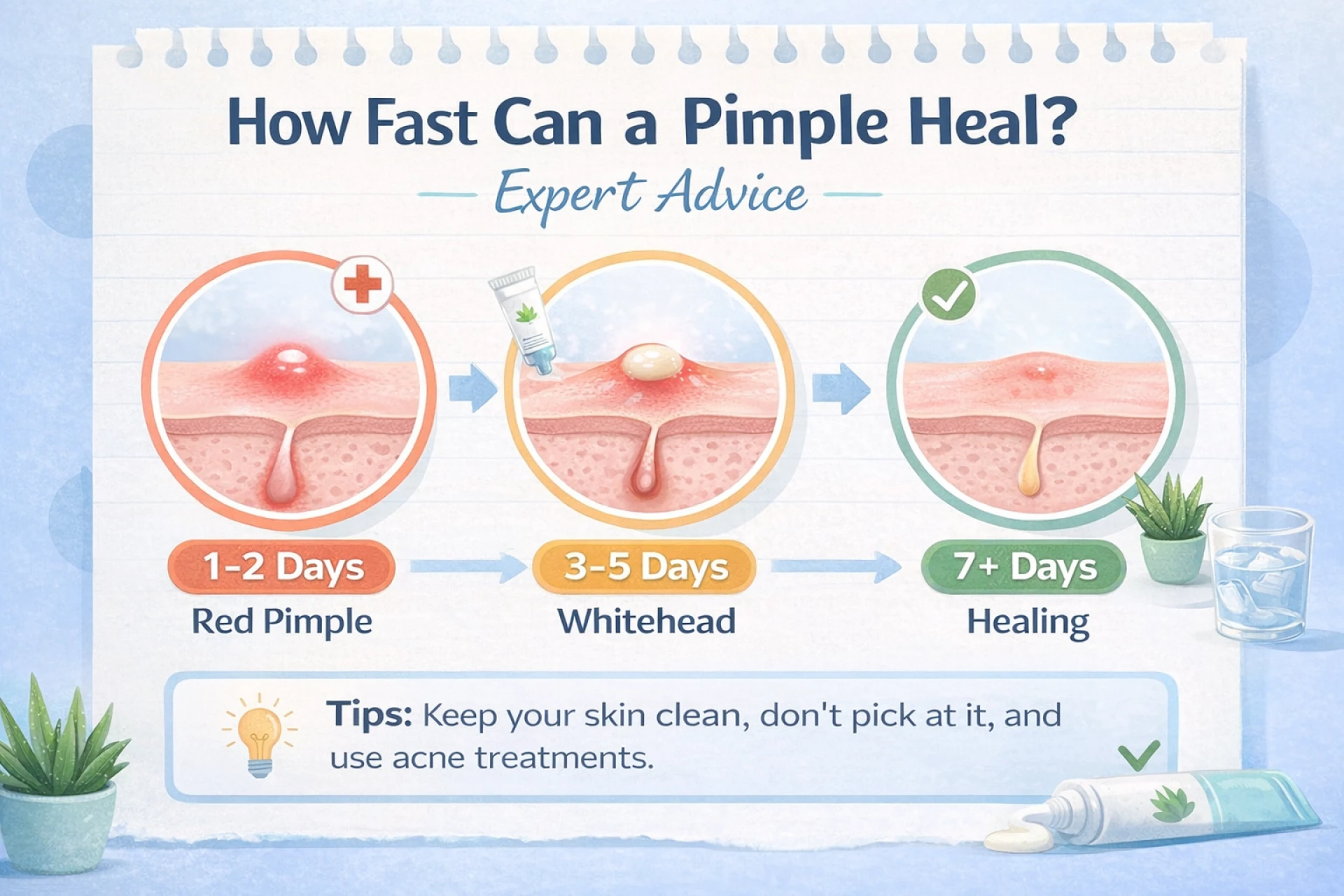 How Fast Can a Pimple Heal? Expert Advice