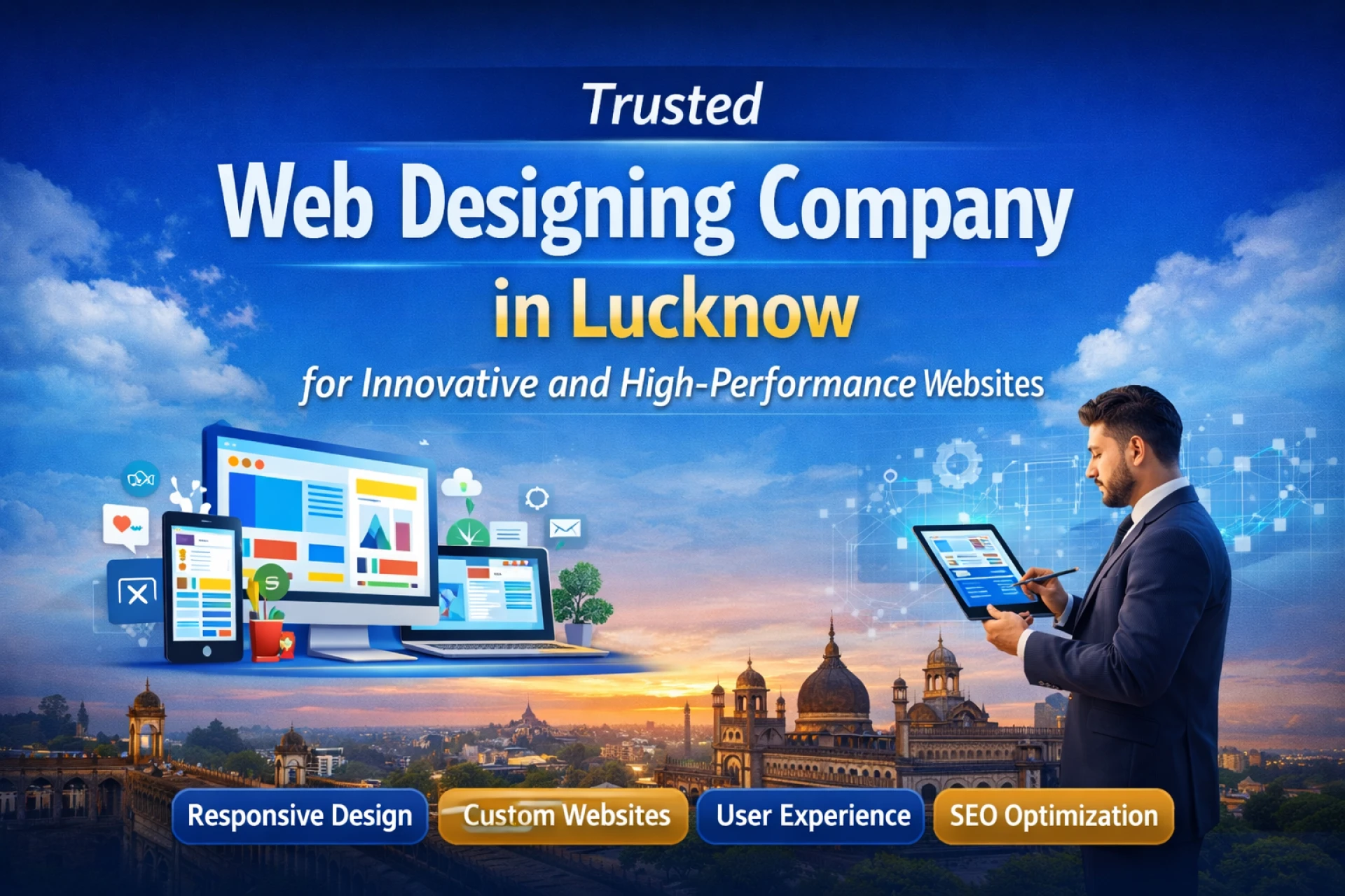 Trusted Web Designing Company in Lucknow for Innovative and High-Performance Websites